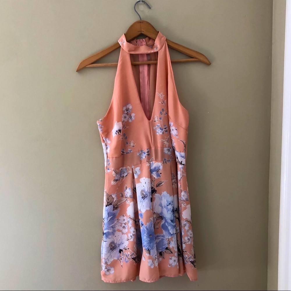 Charlotte Russe floral romper